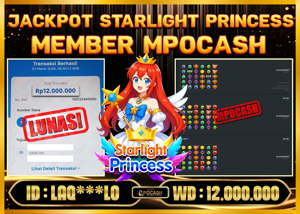 MPOCASH JACKPOT STARLIGHT PRINCESS